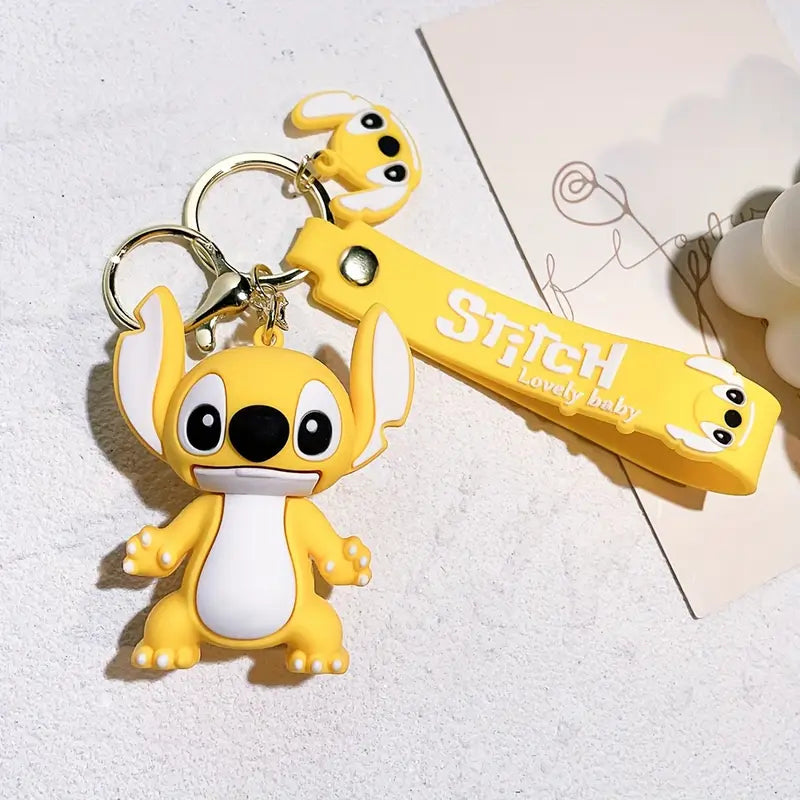 Porte-clés en Silicone Stitch