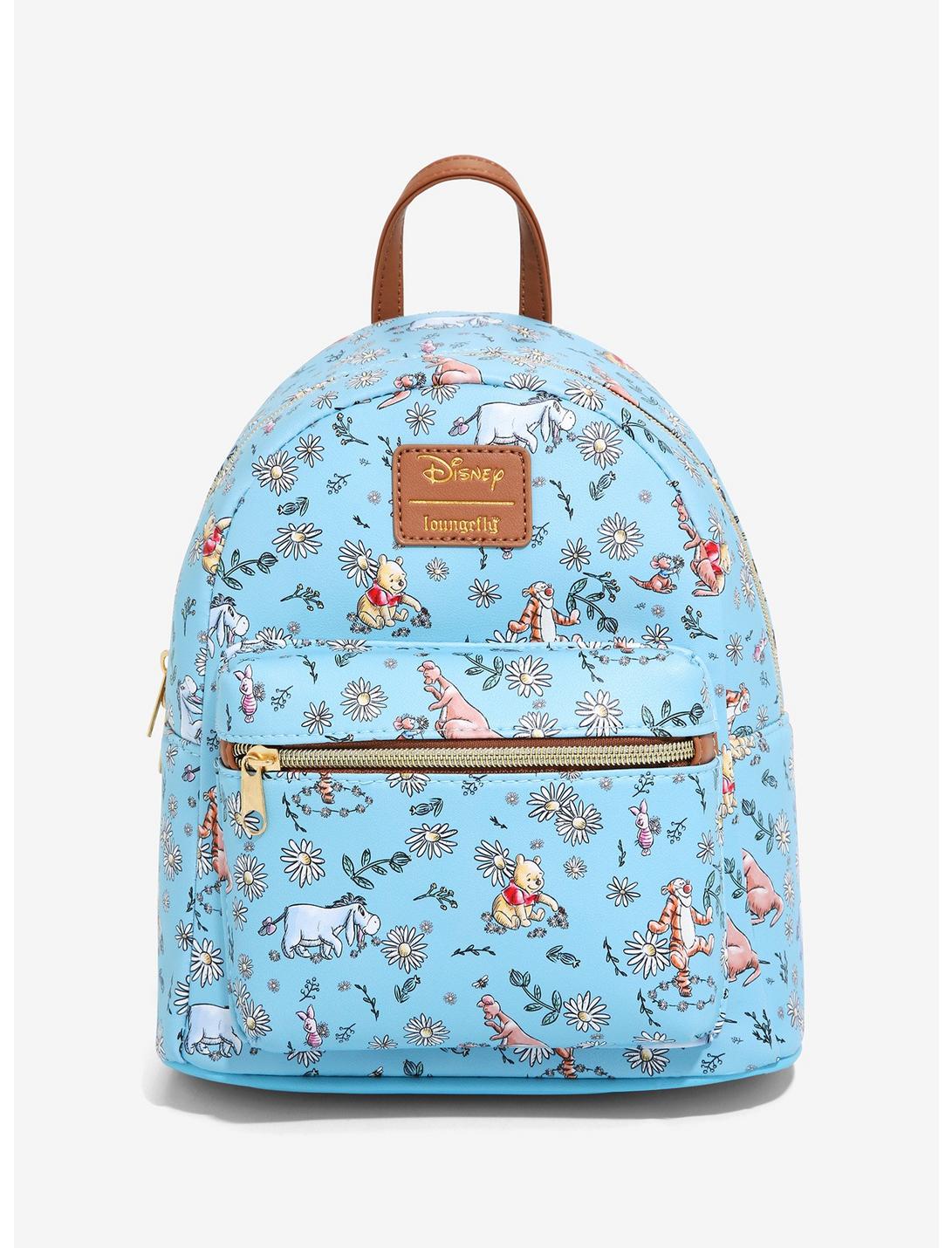 Loungefly Disney Winnie The Pooh Sketch Daisies Mini Backpack