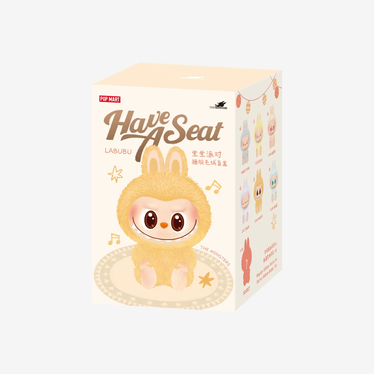Labubu x THE MONSTERS - Have a Seat Vinyl Plush - Blind Box