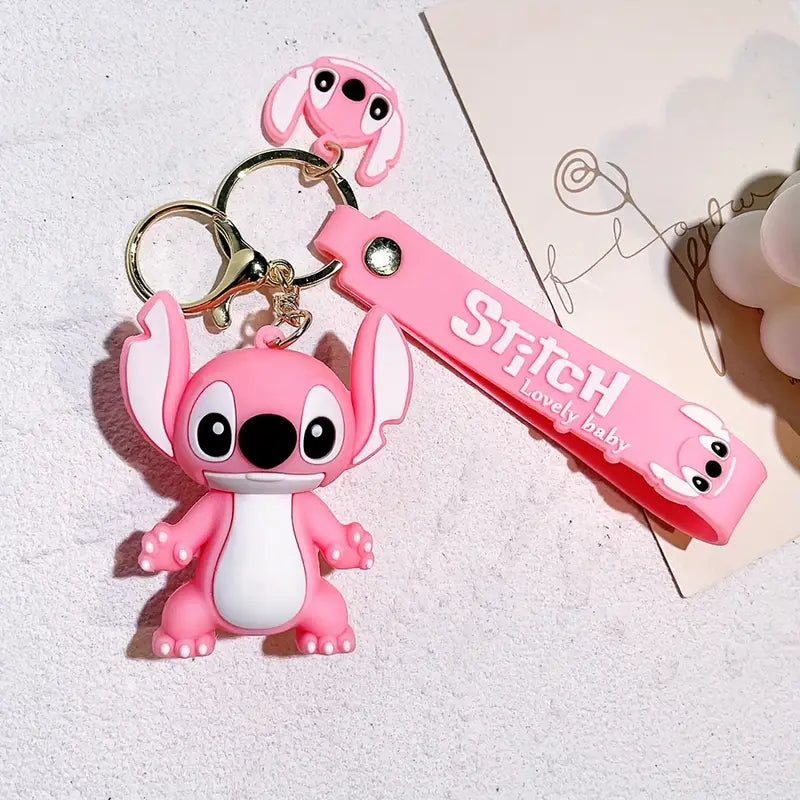 Porte-clés en Silicone Stitch
