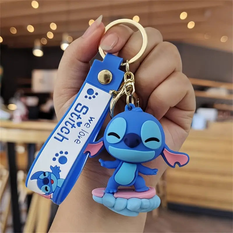 Porte-clés en Silicone Stitch