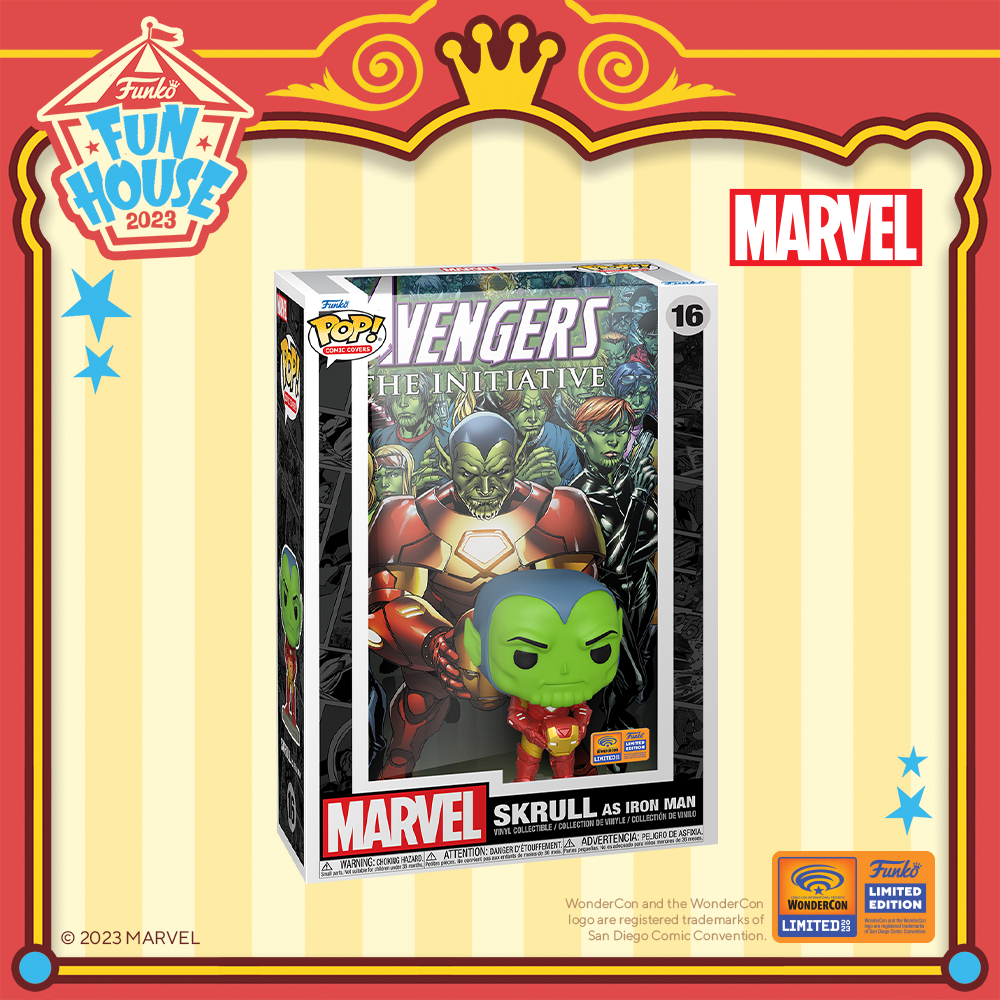 WonderCon 2023 Reveals: Movies DC Marvel - Skrull as Iron-Man