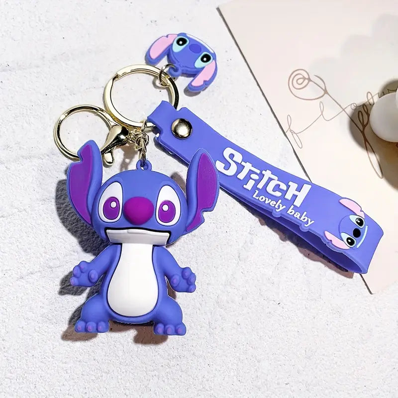 Porte-clés en Silicone Stitch