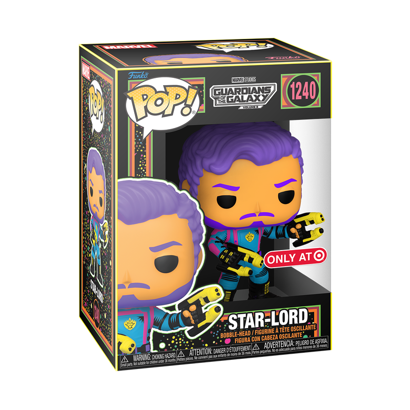 MARVEL POP! STAR-LORD (BLACK LIGHT)