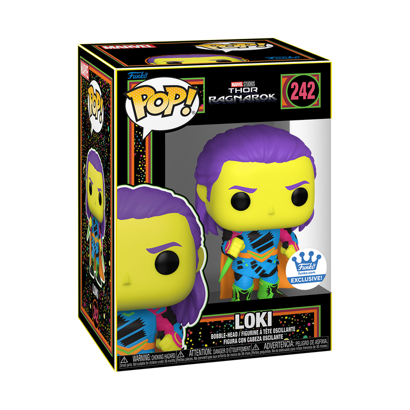 MARVEL POP! LOKI (BLACK LIGHT)