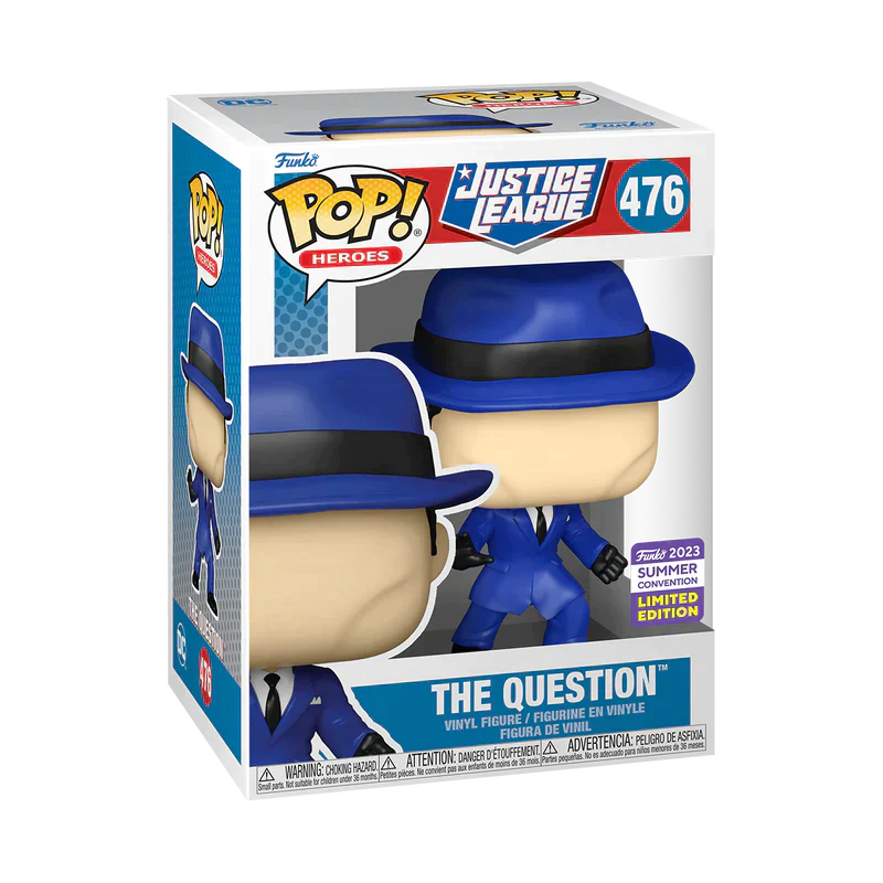 Movies : Justice League - Pop! The Question (SDCC 2023 Convention Exclusive)
