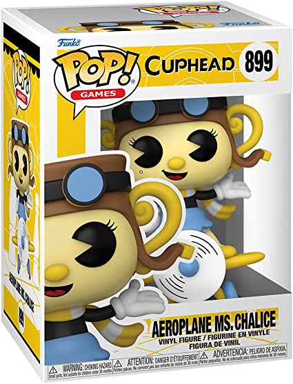 Funko Pop! Jeux : Cuphead - Avion Ms. Calice