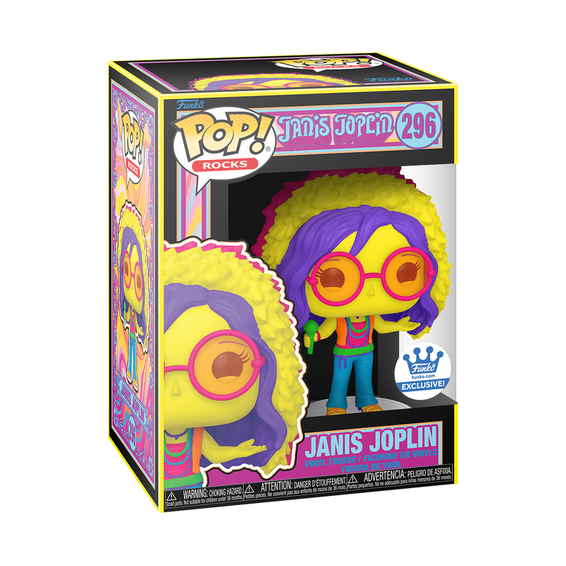 JANIS JOPLIN POP! JANIS JOPLIN (BLACK LIGHT)