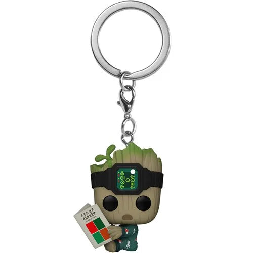 I Am Groot in Onesie Pocket Pop! Key Chain