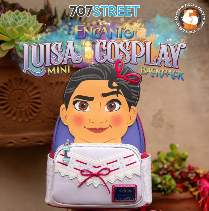EXCLUSIVE Disney Encanto Luisa Cosplay Mini Backpack