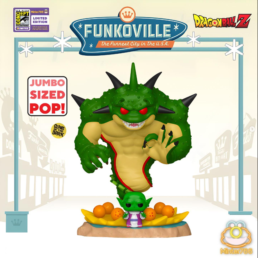 Animation : Dragon Ball Z : Porunga & Dende (GitD)(Jumbo Sized Pop) (2023 Summer Convention Exclusive)