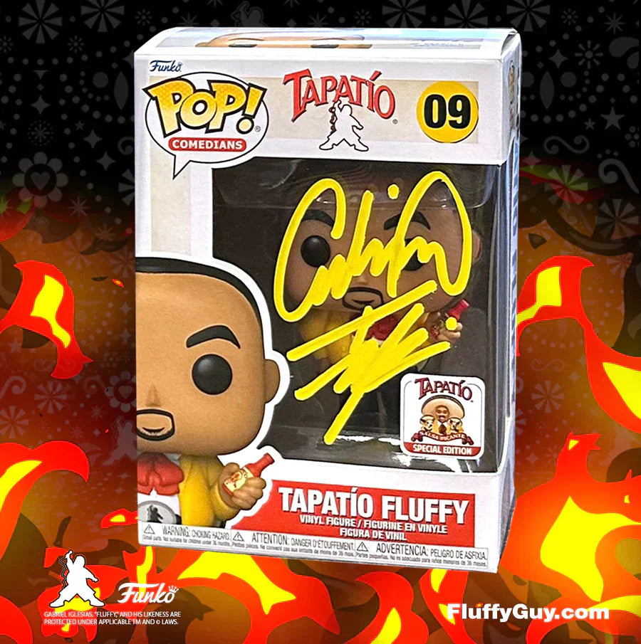 Signed Tapatio Fluffy Funko Pop