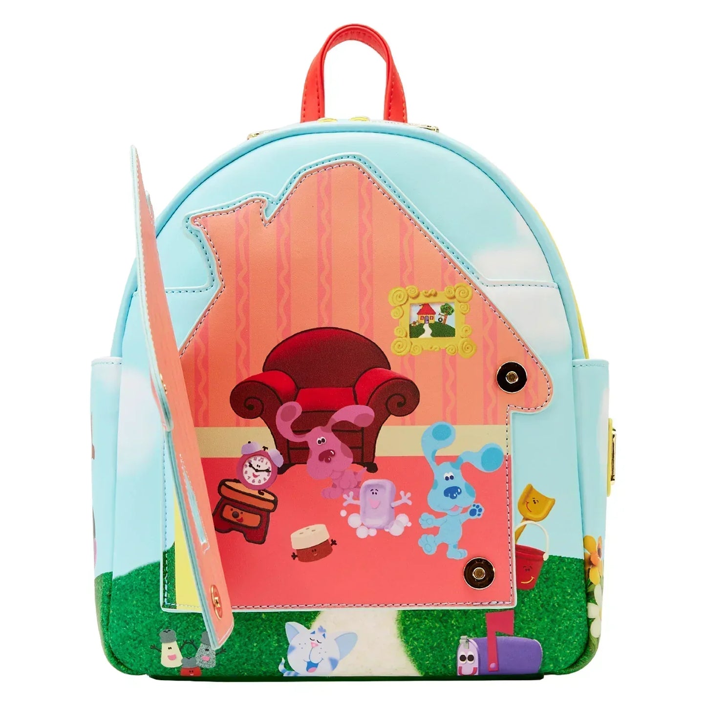 LF NICKELODEON BLUES CLUES OPEN HOUSE MINI BACKPACK