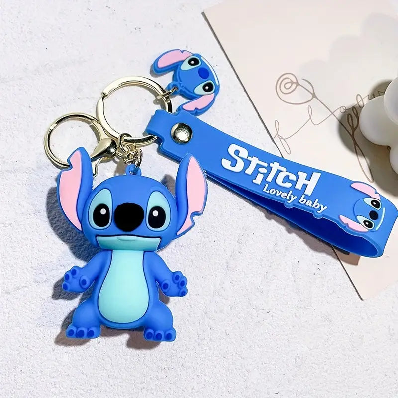 Porte-clés en Silicone Stitch