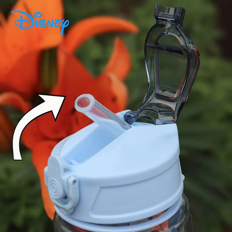 Gourde Sport Disney Stitch 800ml/27oz– Anti-Fuite, Design Cartoon, Léger et Portable – Idéal pour Escalade, Course, Fitness & Cadeau