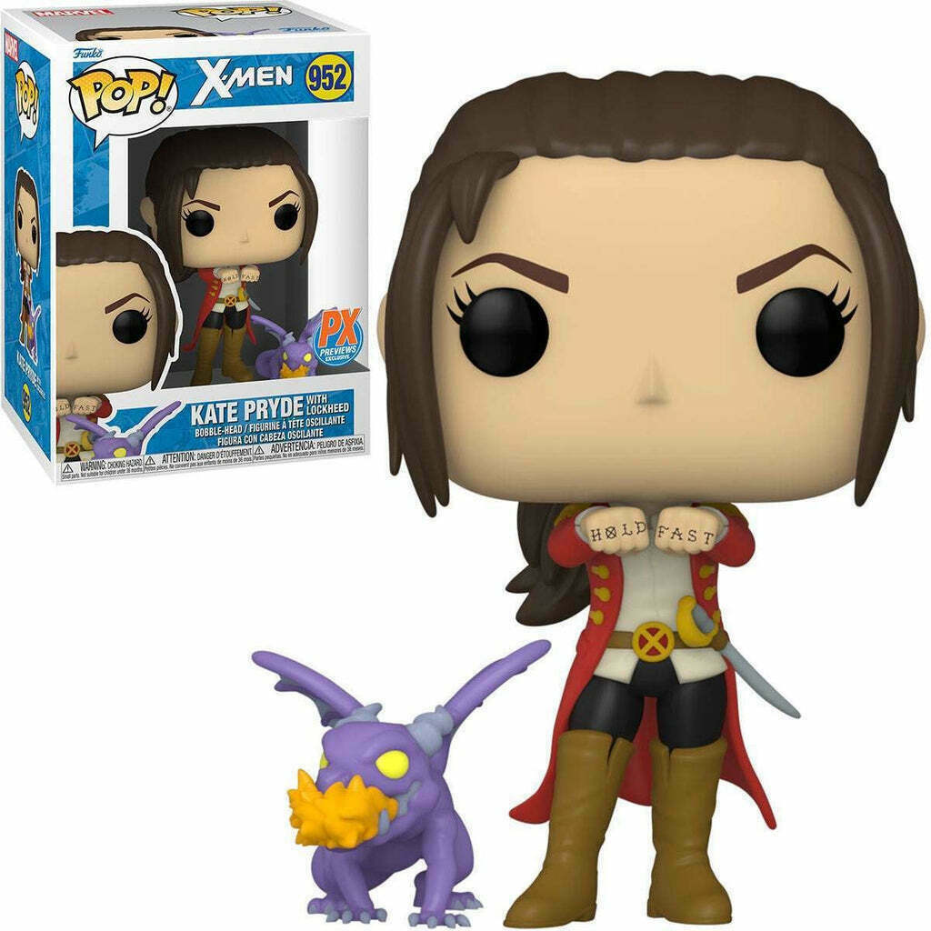Funko Pop! X-Men Kate Pryde with Lockheed and Buddy #952 PX Previews ExclusiveO