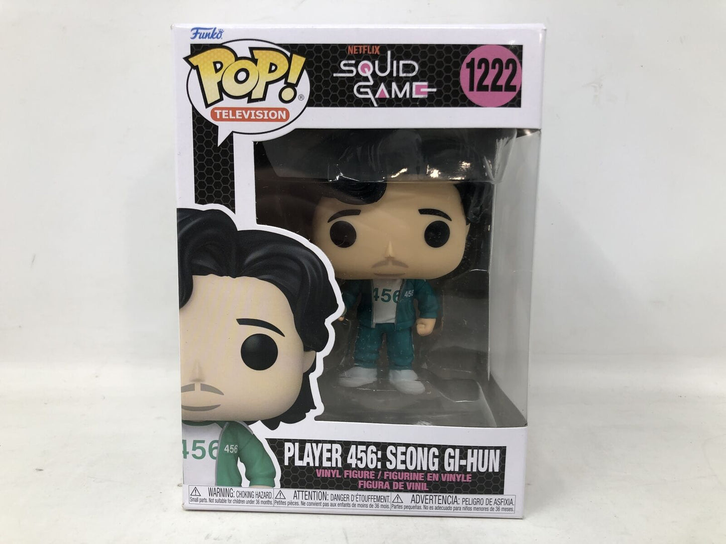Funko Pop Television - Squid Game Plater 456 Seong Gi-Hun 1222Top Rated Seller