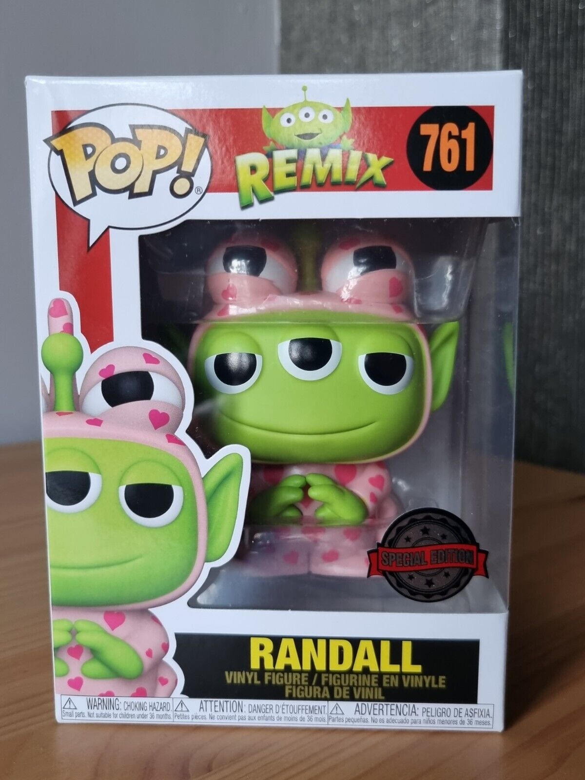 Funko Pop! Disney Remix Monsters Inc Pixar Alien Randall #761 Vinyl Figure