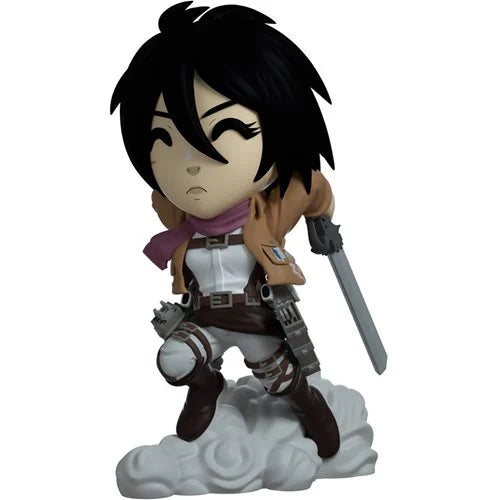 Attack on Titan Collection Attacking Mikasa Ackerman Vinyl Figure #6