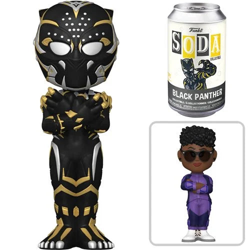 Black Panther: Wakanda Forever Black Panther Soda Vinyl Figure - Chance Of Chase