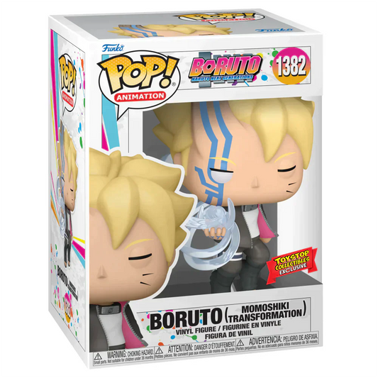 Funko POP! Boruto MOMOSHIKI Transformation Toystop Exclusive with Pop Protector