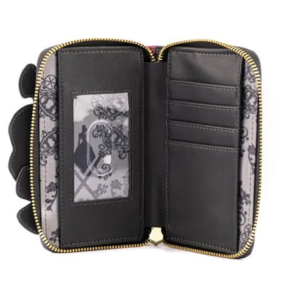 Disney Villains Lady Tremaine, Anastasia, and Drizella Zip-Around Wallet