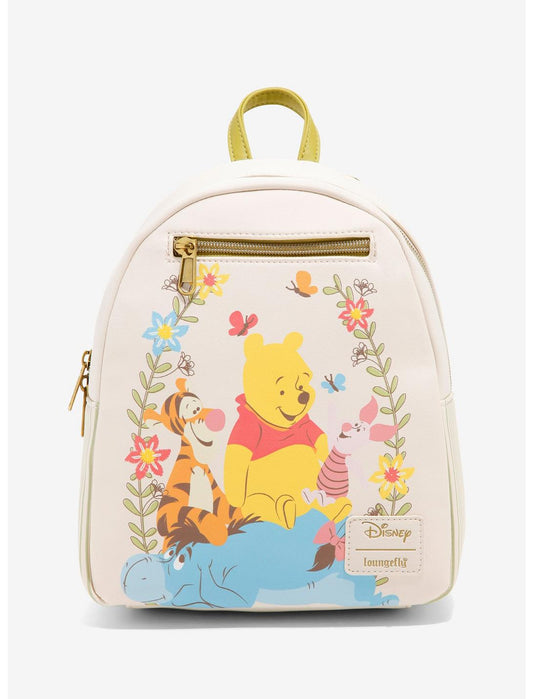 Loungefly Disney Winnie The Pooh Flowers Mini Backpack