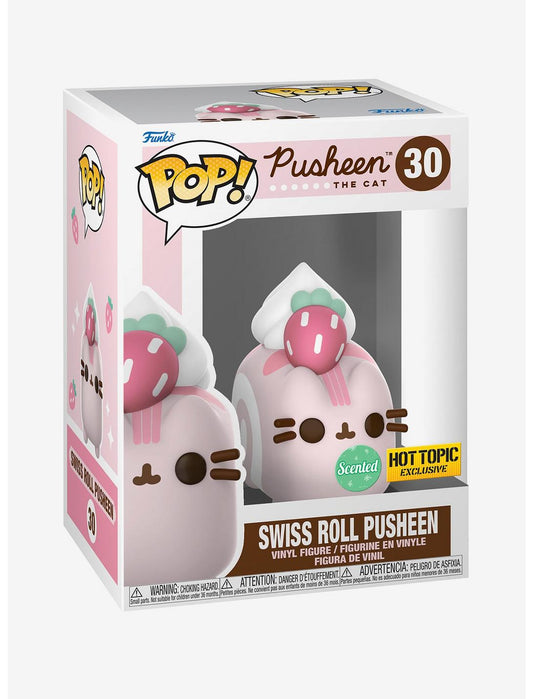 Funko Pusheen Pop! Swiss Roll Pusheen Scented Vinyl Figure Hot Topic Exclusive