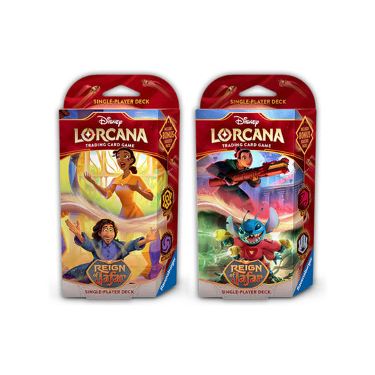 Disney Lorcana: Reign of Jafar - Starter Decks - Bundle of 2