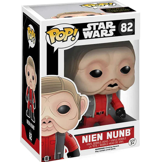 Funko Pop! Vinyl Star Wars Nien Nunb #82 (DAMAGED)