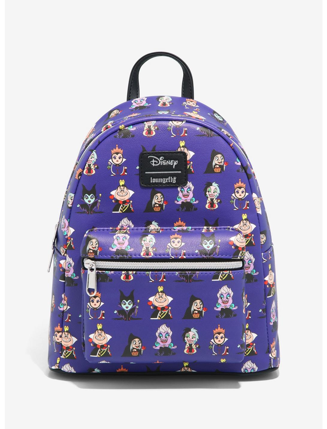 Loungefly Disney Chibi Villains Mini Backpack