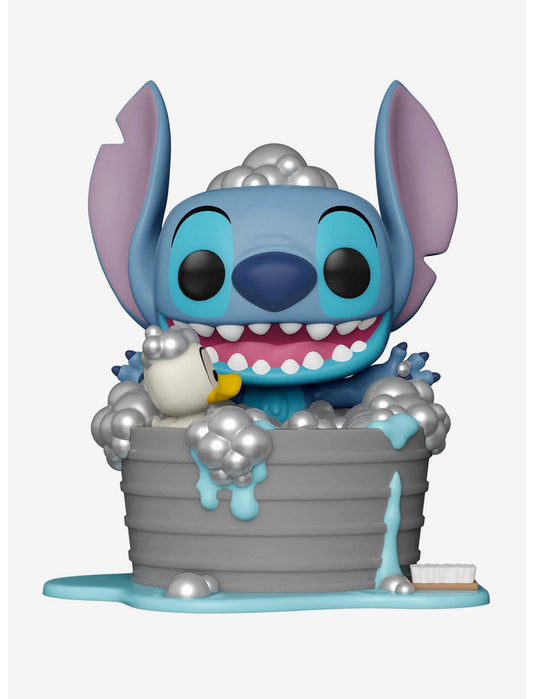 Funko Disney Lilo & Stitch Pop! Deluxe Stitch In Bathtub Vinyl Figure 2022 HT Expo Exclusive