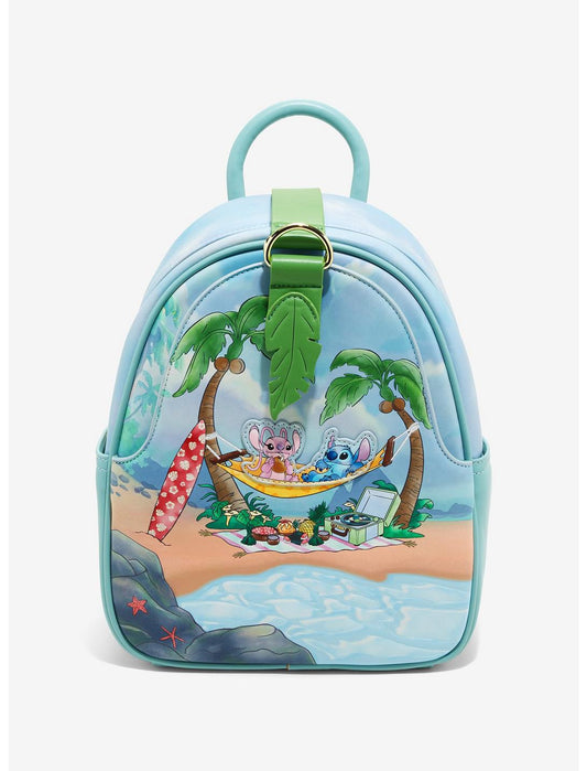 Our Universe Disney Lilo & Stitch: The Series Angel & Stitch Picnic Mini Backpack - BoxLunch Exclusive