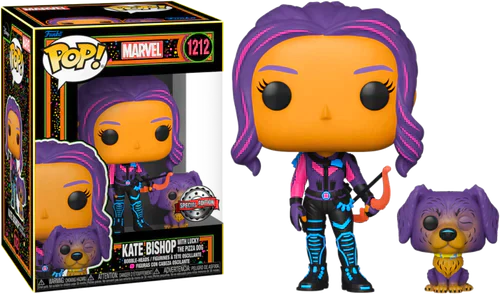 Funko Pop! Hawkeye (2021) - Kate Bishop with Lucky Blacklight #1212