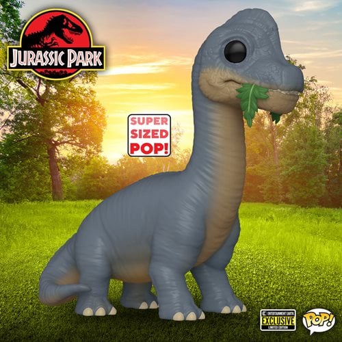 Jurassic Park Brachiosaurus Super 6-Inch Funko Pop! Vinyl Figure #1443 - Entertainment Earth Exclusive