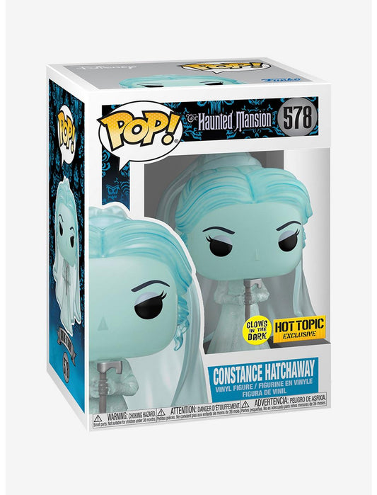 Funko The Haunted Mansion Pop! Constance Hatchaway Glow-In-The-Dark Vinyl Figure Hot Topic Exclusive