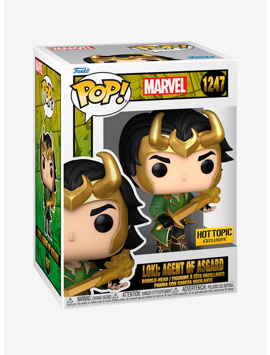 Funko Marvel Pop! Loki: Agent Of Asgard Vinyl Bobble-Head Hot Topic Exclusive