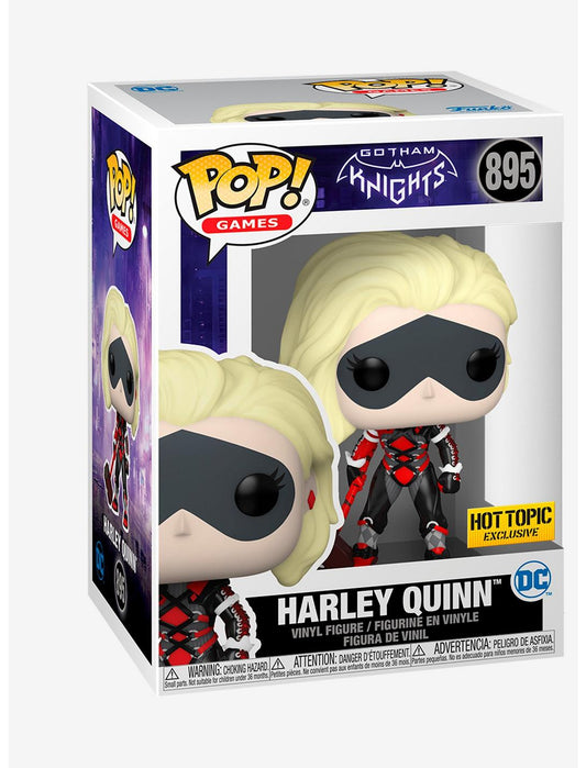 Funko Gotham Knights Pop! Games Harley Quinn Vinyl Figure Hot Topic Exclusive