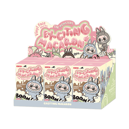 Labubu x THE MONSTERS - Exciting Macaron Vinyl Plush - Whole Set