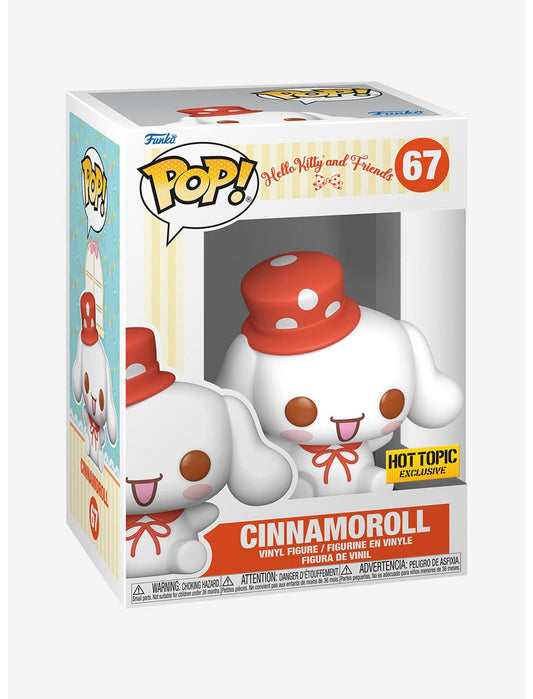 Funko Sanrio Hello Kitty And Friends Pop! Cinnamoroll Vinyl Figure Hot Topic Exclusive