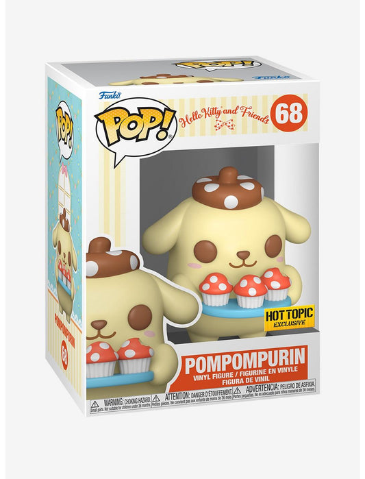 Funko Sanrio Hello Kitty And Friends Pop! Pompompurin Vinyl Figure Hot Topic Exclusive