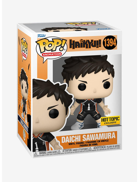 Funko Haikyu!! Pop! Animation Daichi Sawamura Vinyl Figure Hot Topic Exclusive