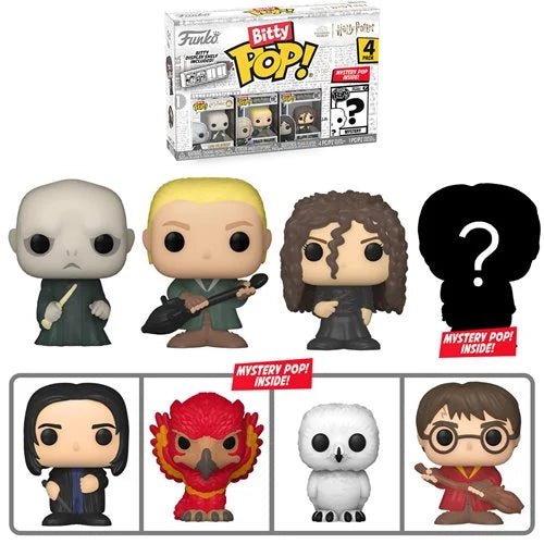 Harry Potter Voldemort Bitty Pop! Mini-Figure 4-Pack