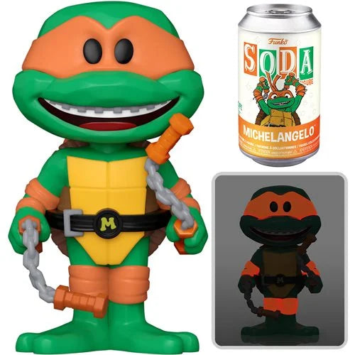Teenage Mutant Ninja Turtles Michelangelo Soda Vinyl Figure (Chance Of Chase)