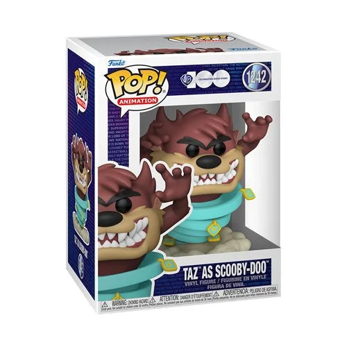 Warner Bros. 100th Anniversary Looney Tunes X Scooby-Doo Taz as Scooby-Doo Pop! Vinyl Figure