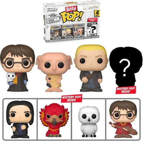 Harry Potter Harry Bitty Pop! Mini-Figure 4-Pack