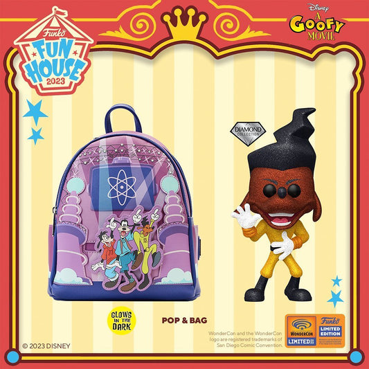 WonderCon 2023 Exclusive Powerline Pop! and Diamond Glitter Pop! & Bag GITD