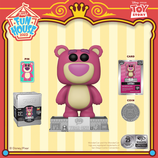 WonderCon 2023 Reveals: Disney and Pixar's Toy Story Pop! Classics! Lotso Bear