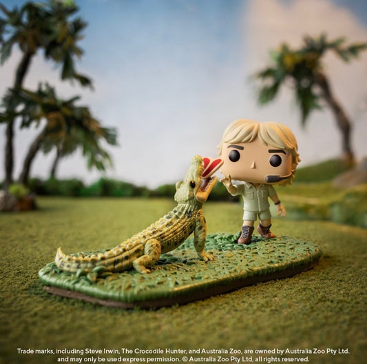 The Crocodile Hunter Pop! Moment Steve with Agro