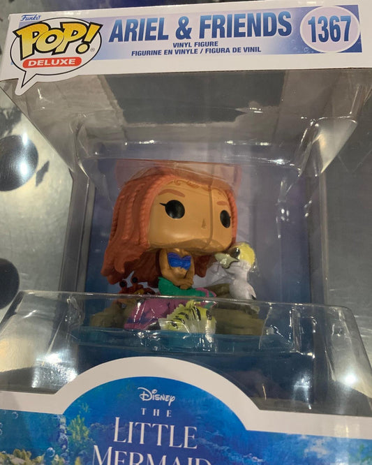 COLLECTIONS ULTRA EXCLUSIVE - Ariel and Friends Funko POP! The Little Mermaid Halle Bailey #1367